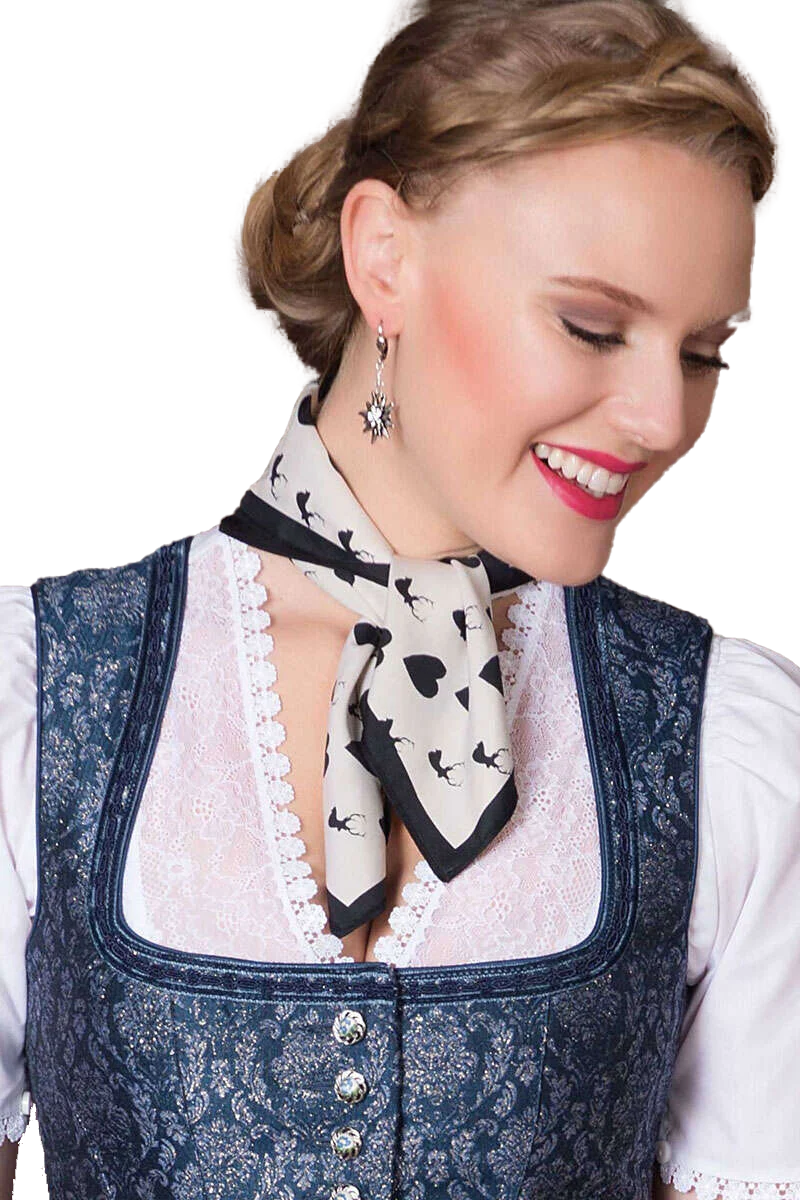 Damen Nicki-Halstuch mit Hirschkreisel