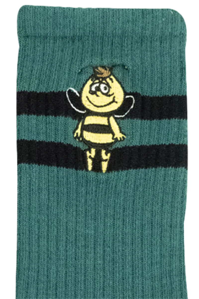 Herren Socken Biene Maja Willi-Motiv