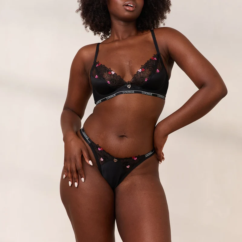 Zalia Plunge BH - Schwarz