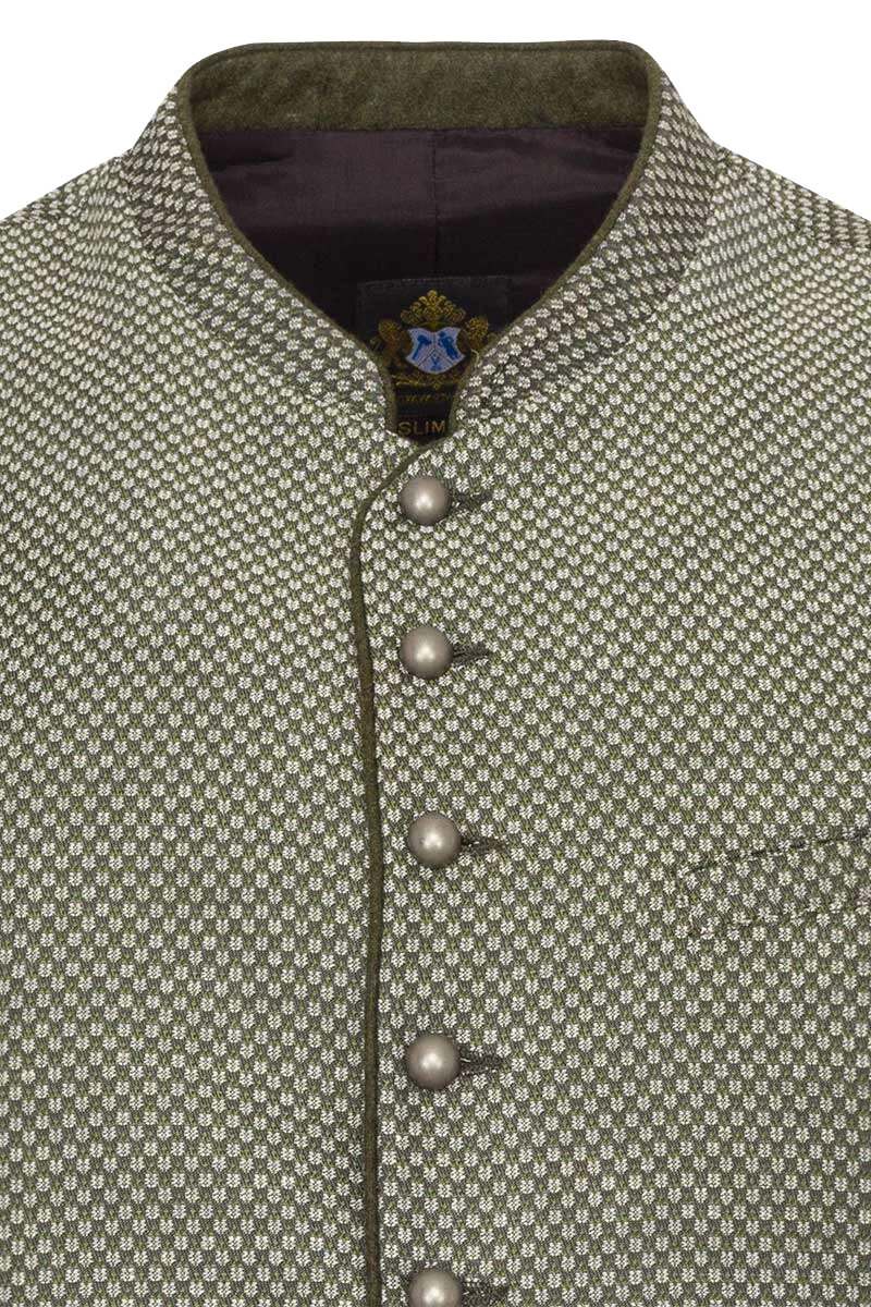 Herren Trachten-Weste Slim Fit