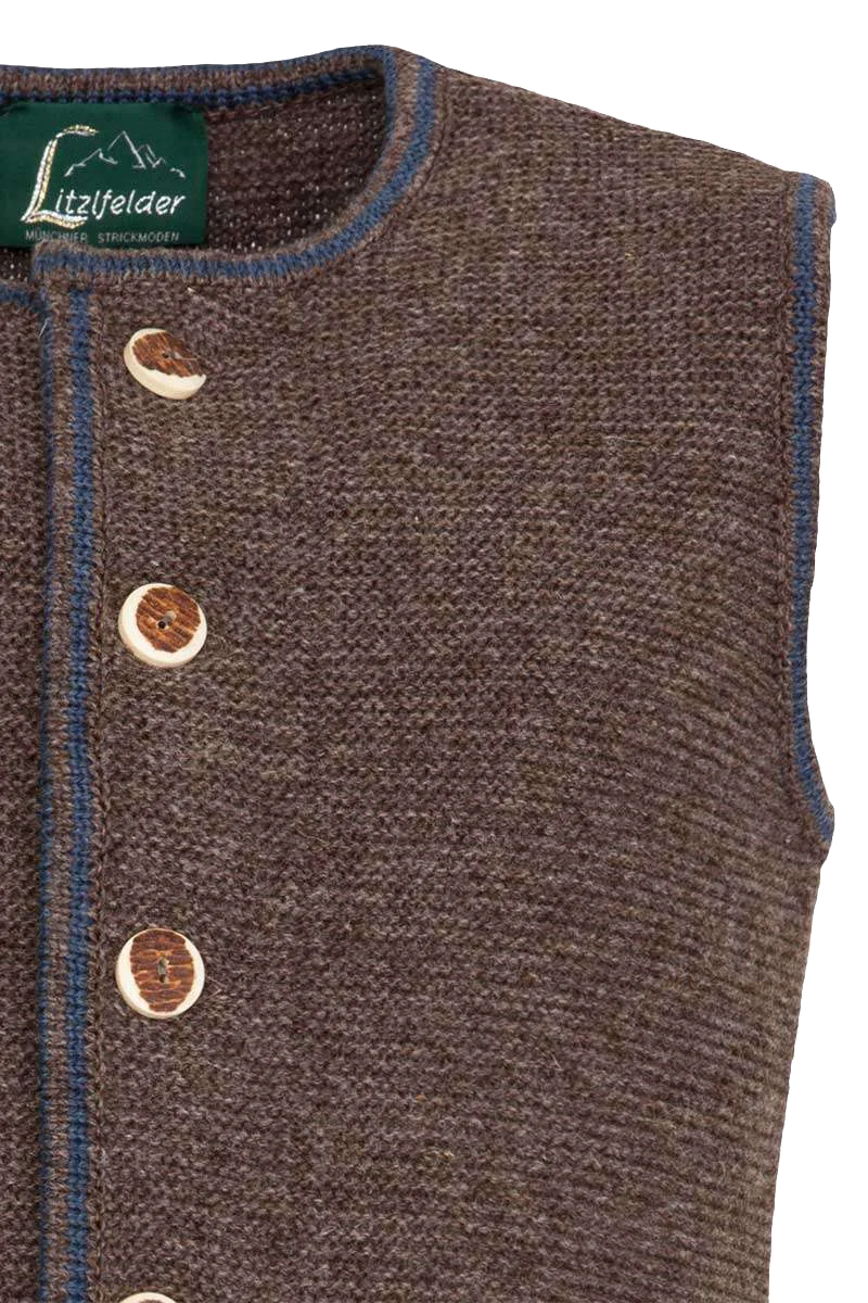 Herren Trachten-Strickweste