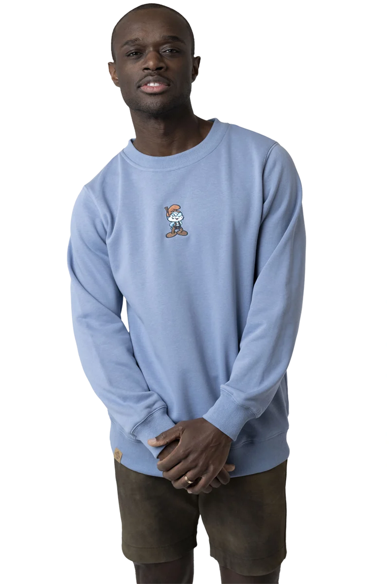 Herren Pullover Schlumpf Volkfsfestgaudi