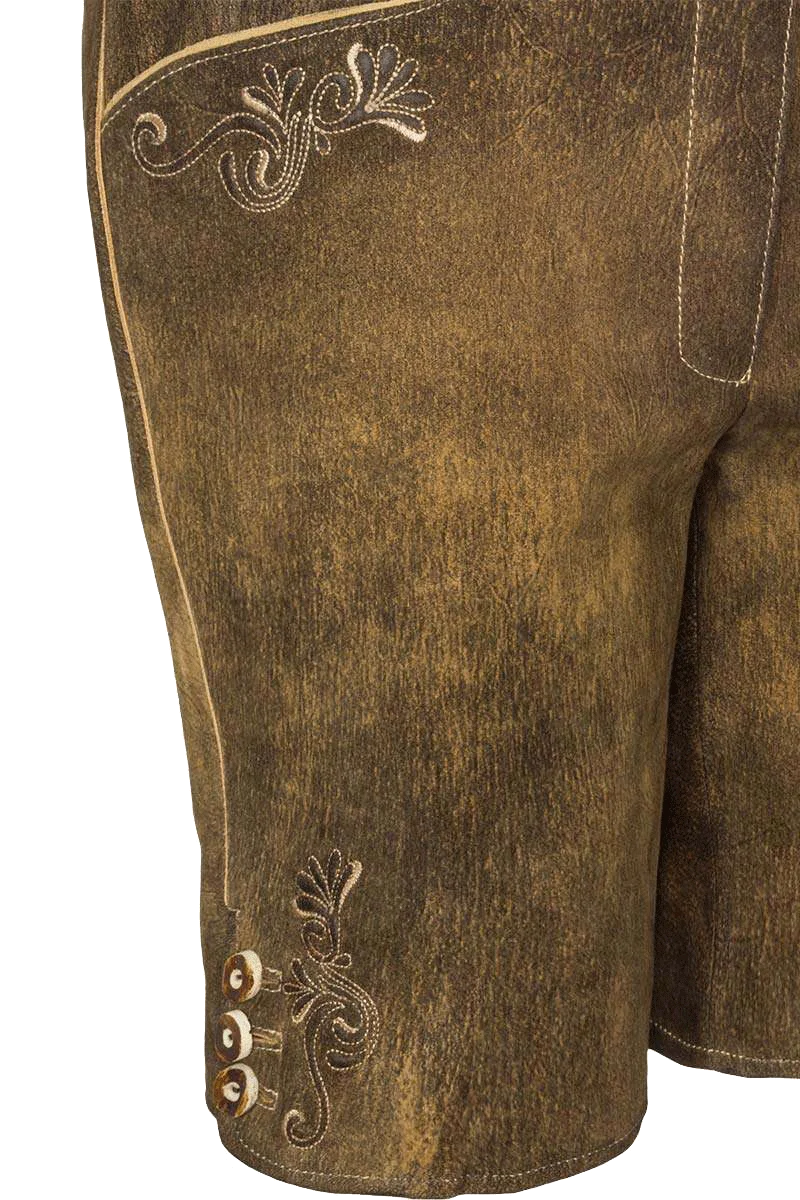 Damen Lederhose kurz