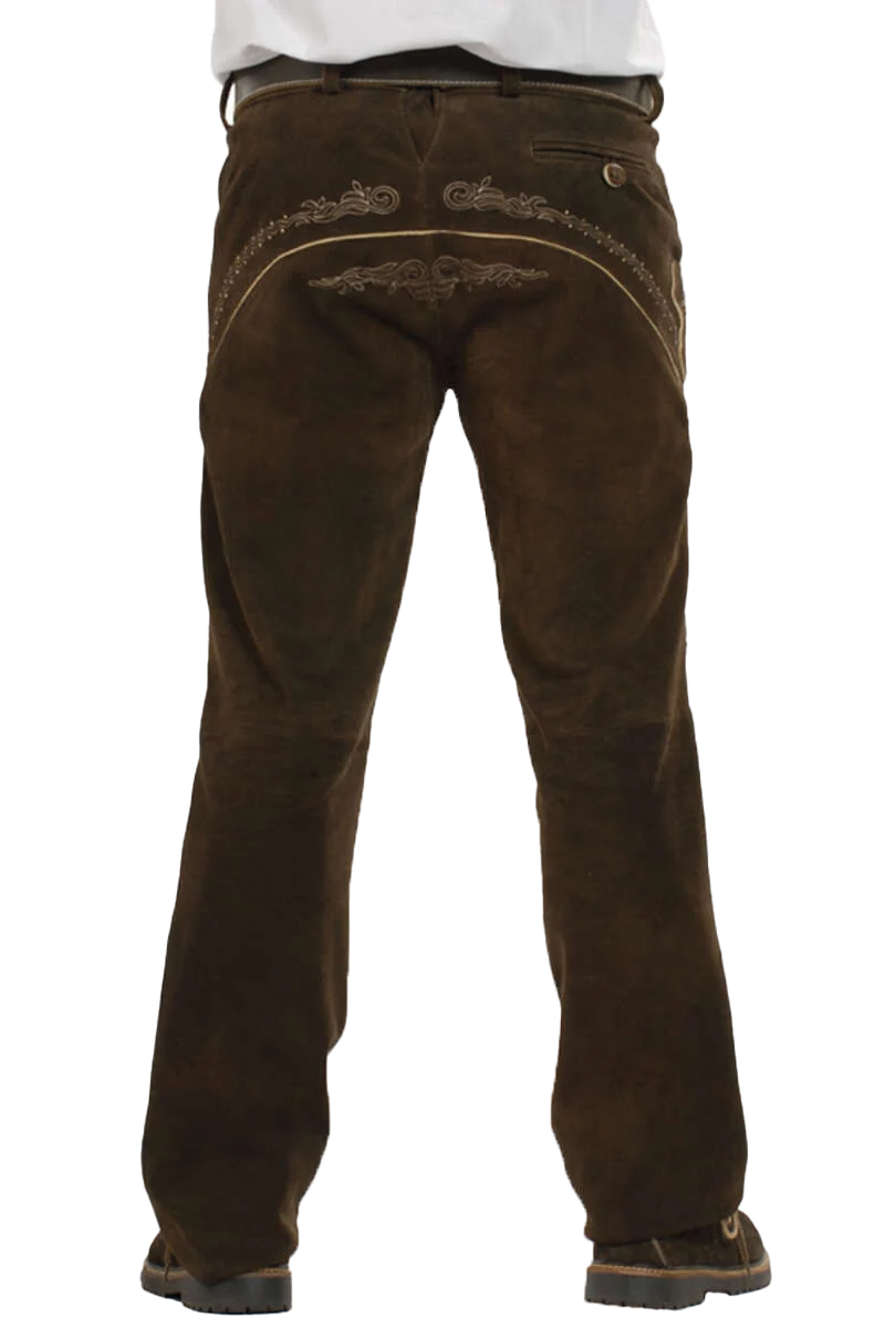 Herren Lederhose Lang
