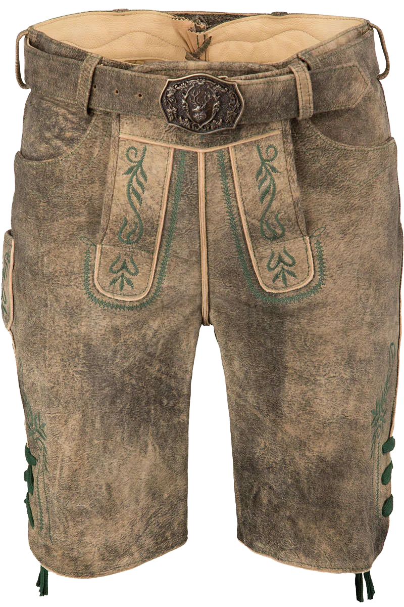 Herren Lederhose Kurz