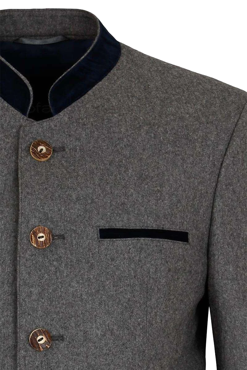 Herren Trachten Sakko blau