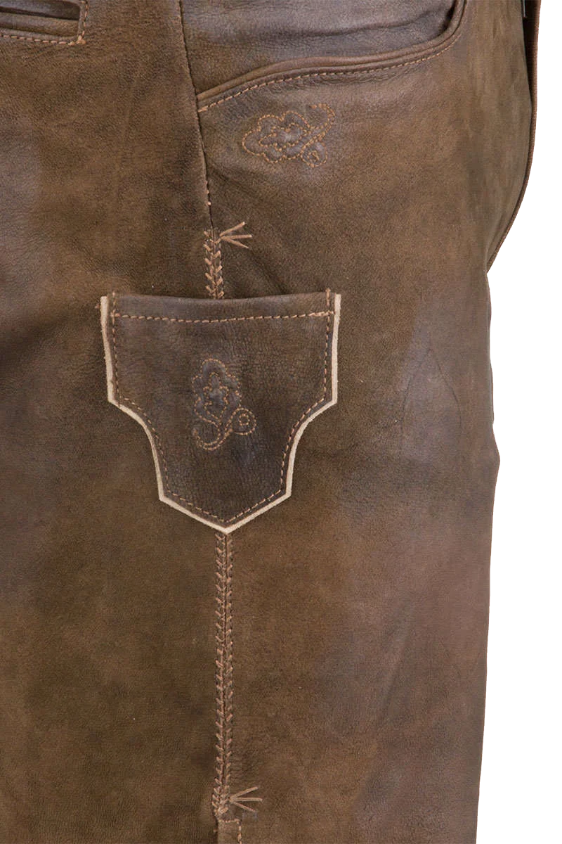 Herren Lederhose kurz