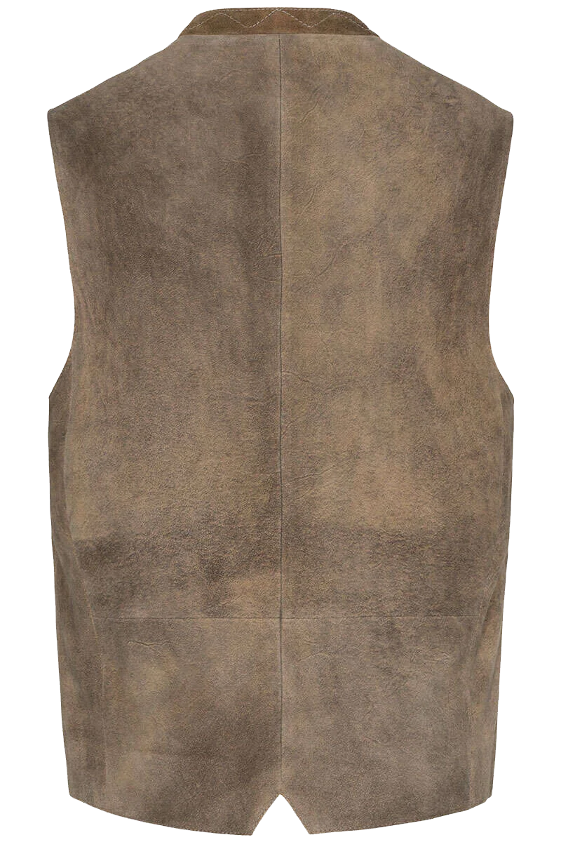 Herren Trachten Leder-Weste