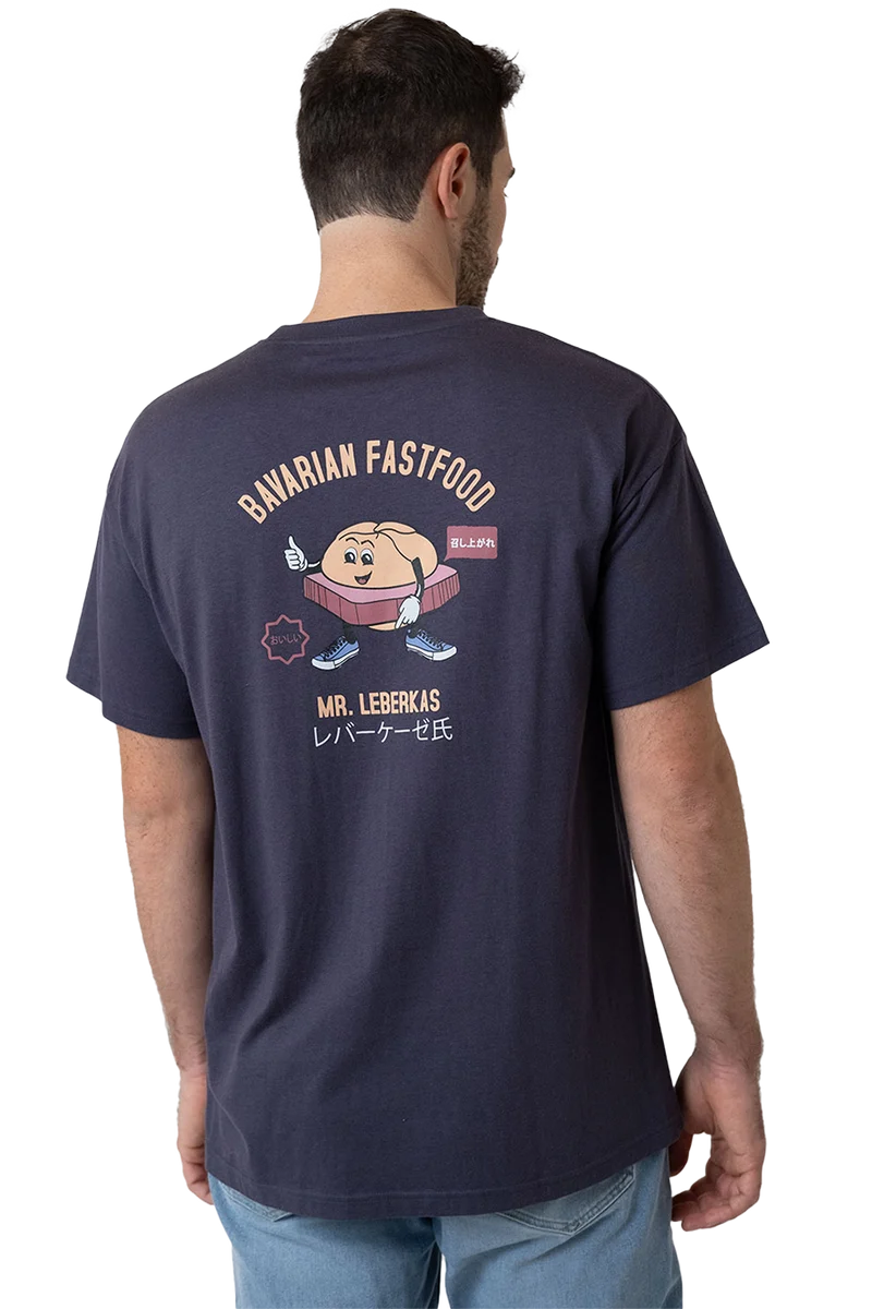 Herren T-Shirt 'Mr. Leberkas'