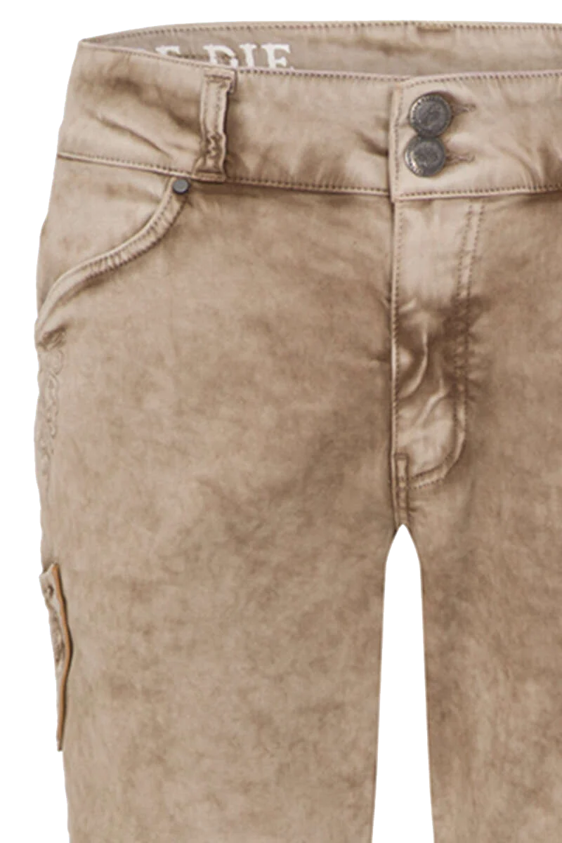 Herren Jeans lang Lederhosenstyle