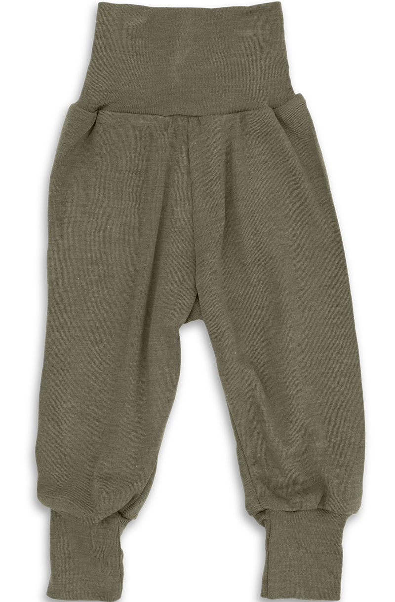 Baby-Softbundhose aus Wolle/Seide