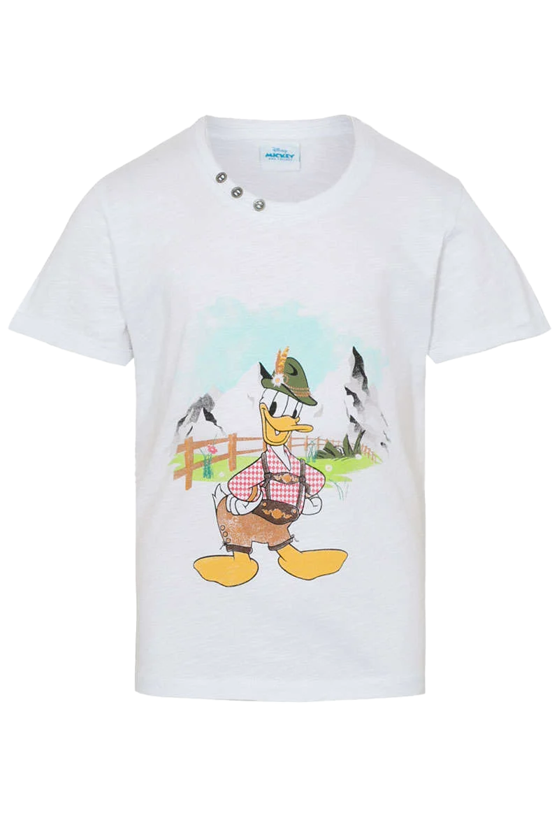 Kinder Trachten-T-Shirt mit Donald Duck-Motiv