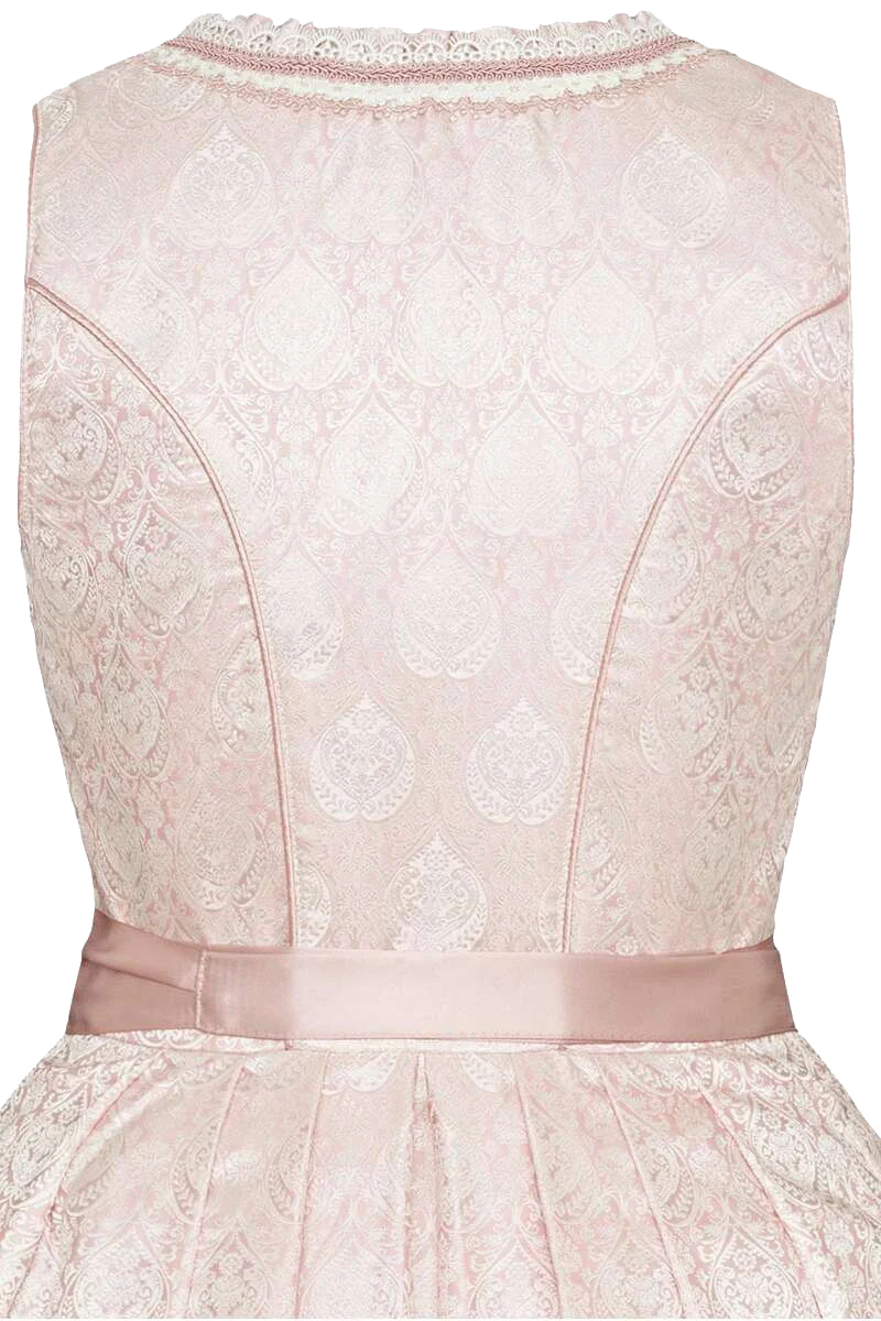 Mini-Dirndl mit Spitzenschürze