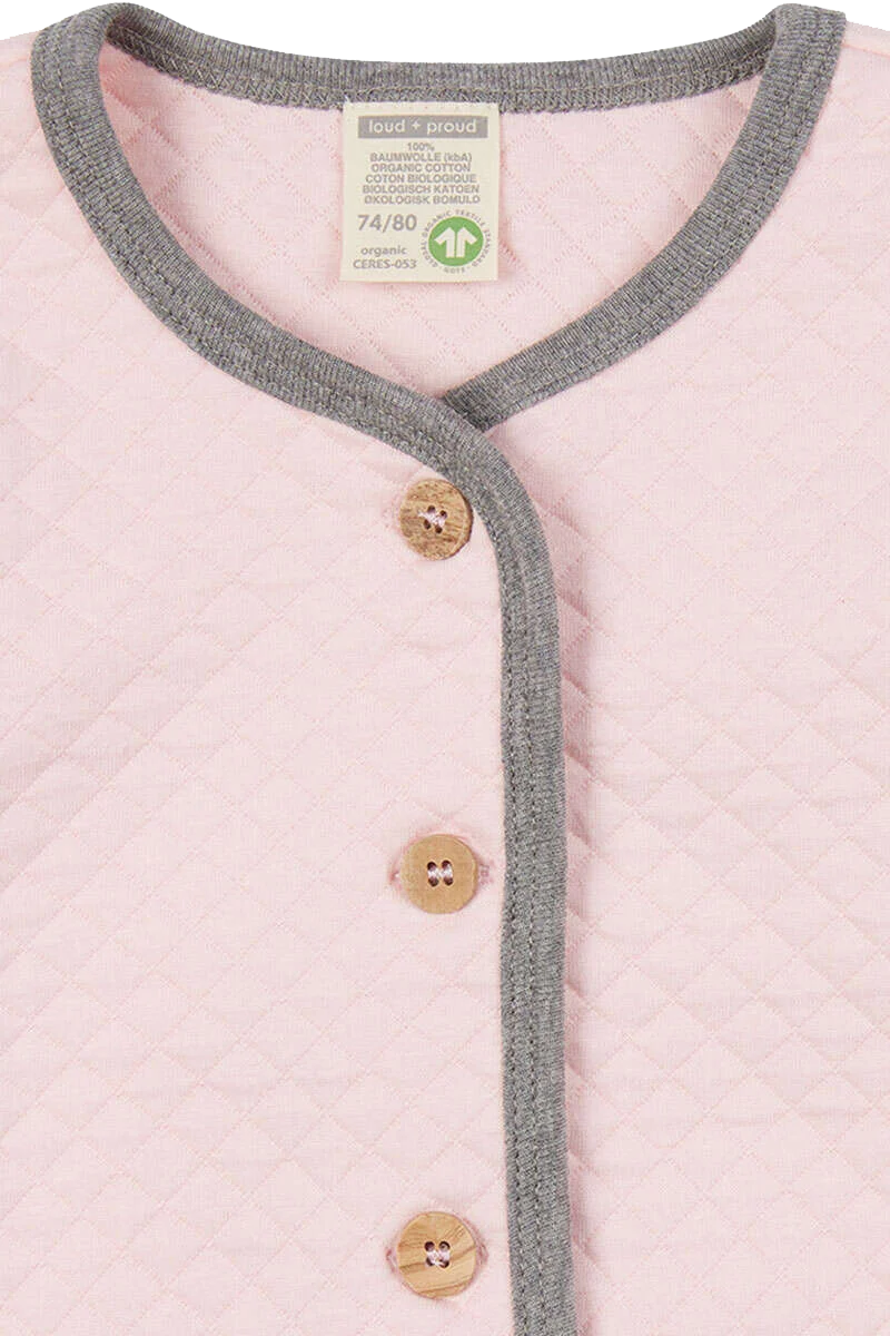 Jacke Rautenmuster Baby und Kleinkind