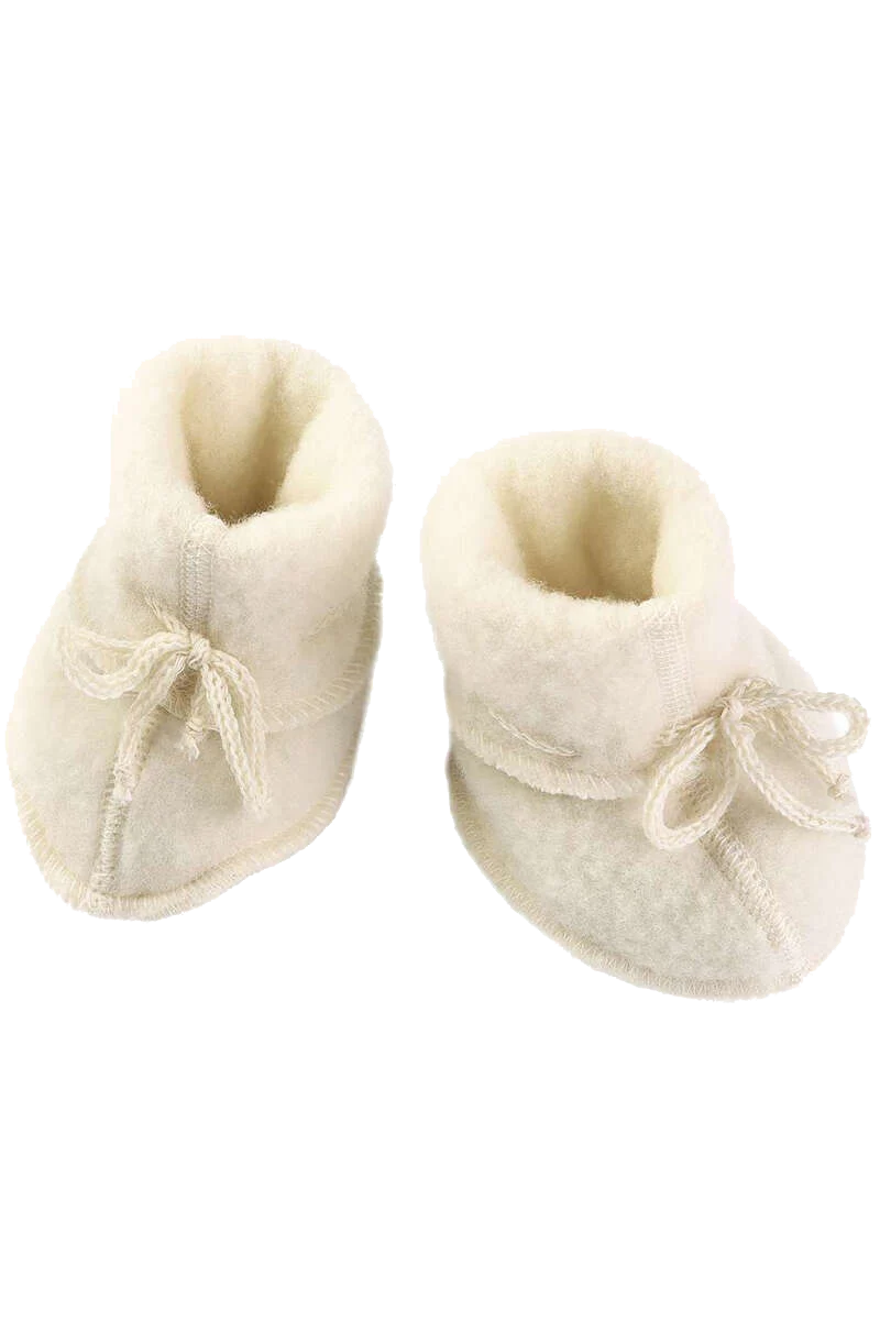 Baby Schühchen aus Bio-Wollfleece