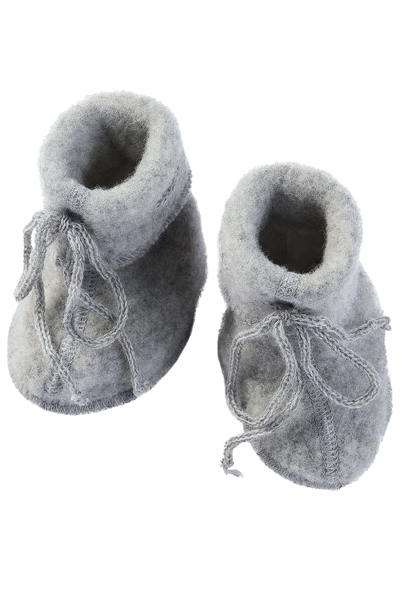 Baby Schühchen aus Bio-Wollfleece