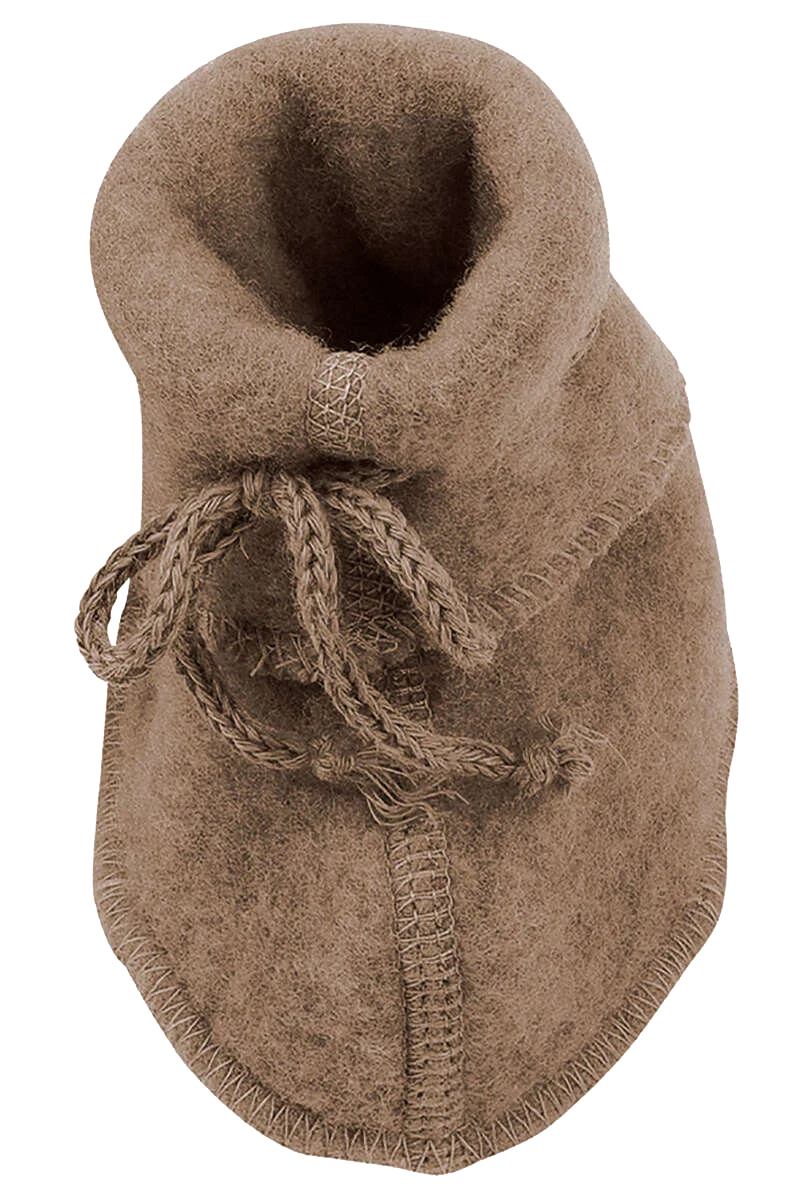 Baby Schühchen aus Bio-Wollfleece