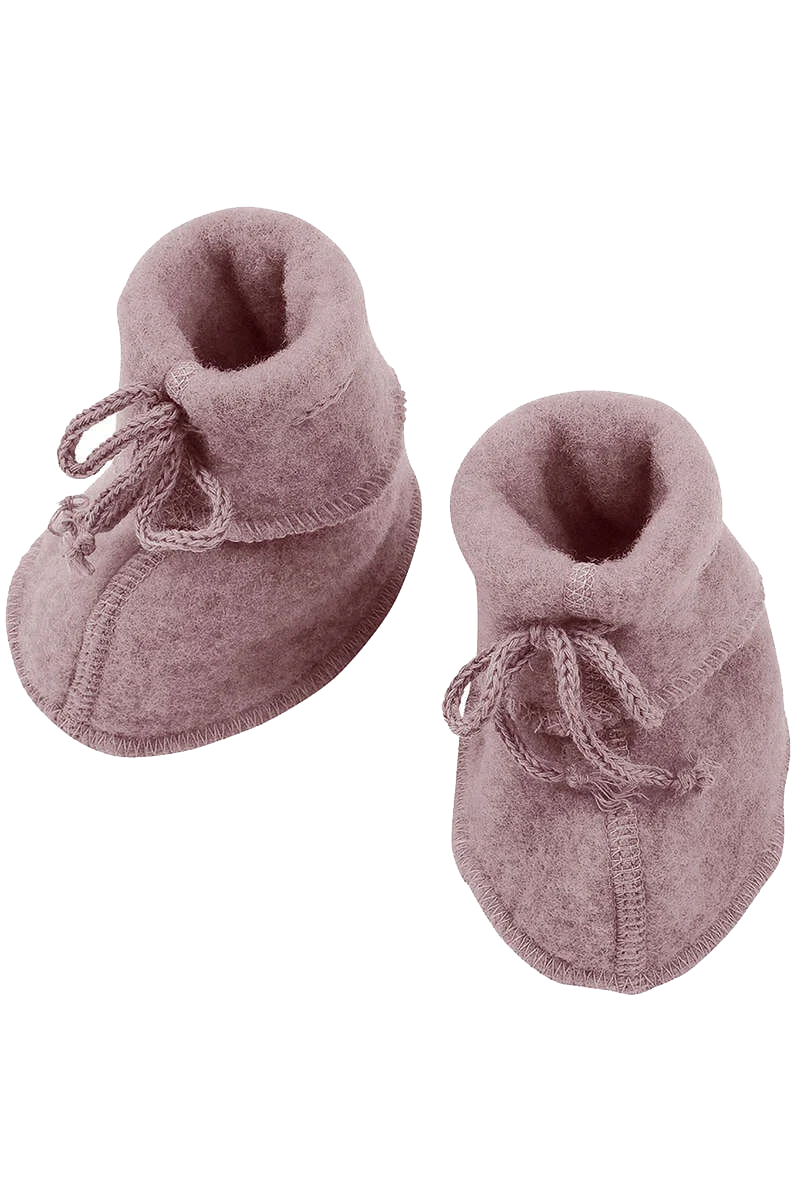 Baby Schühchen aus Bio-Wollfleece