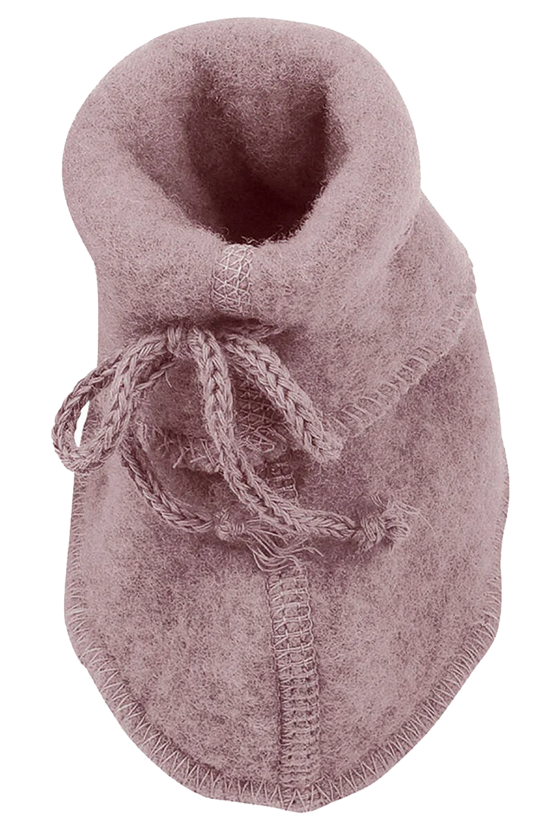 Baby Schühchen aus Bio-Wollfleece