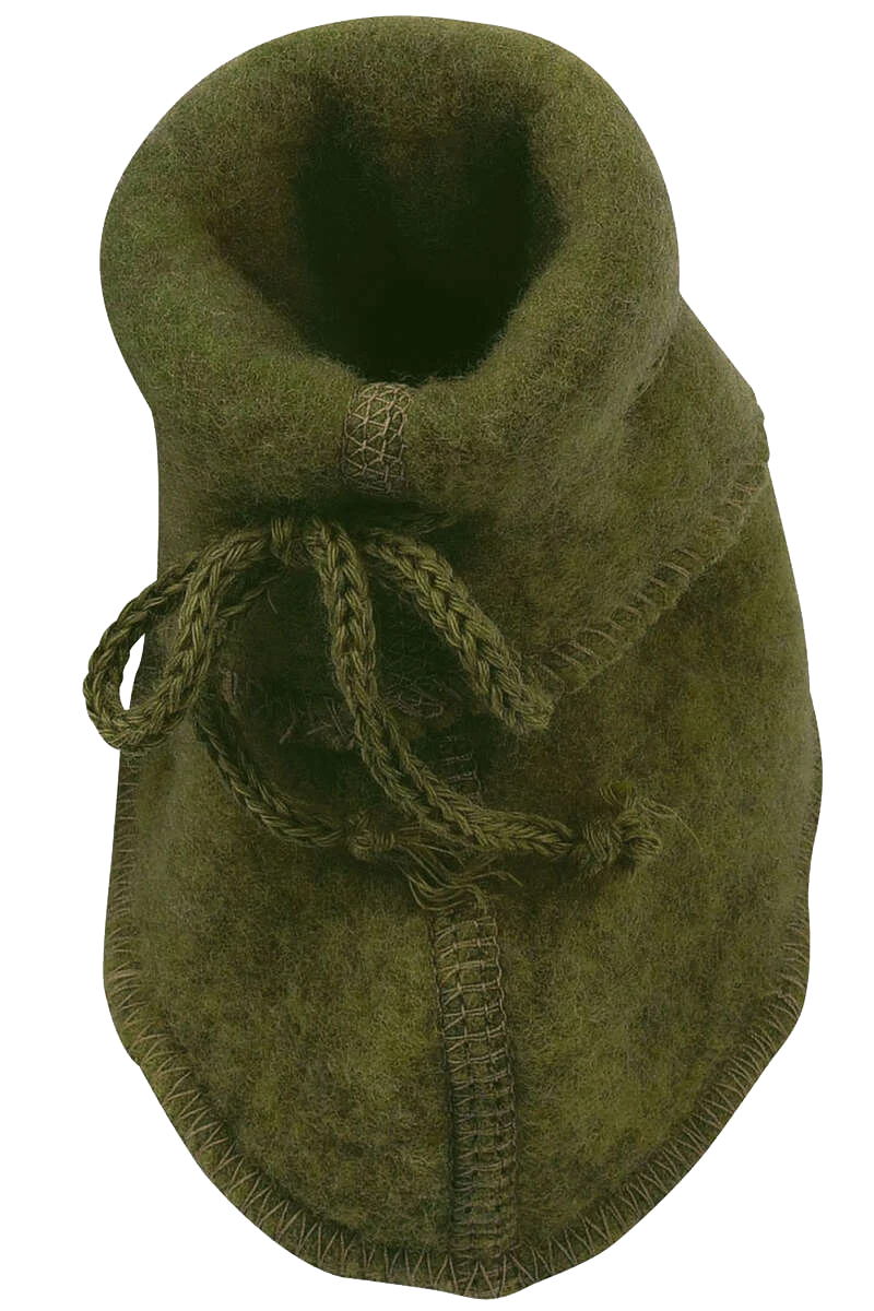 Baby Schühchen aus Bio-Wollfleece