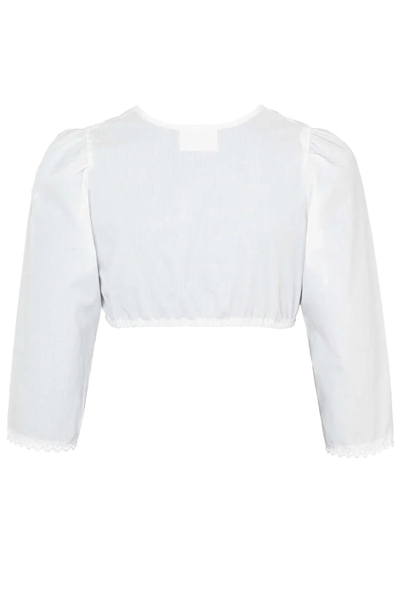 Dirndlbluse dreiviertelarm