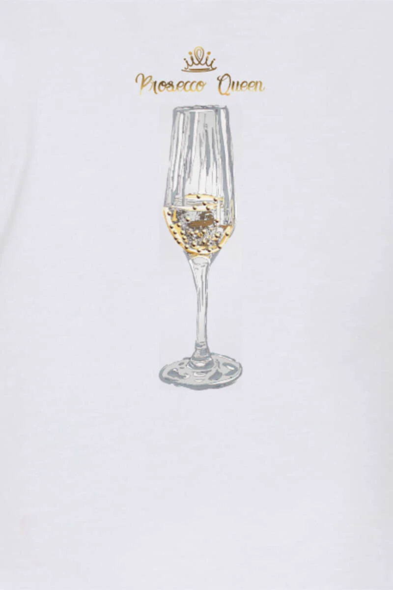 Damenshirt 'Prosecco Queen'
