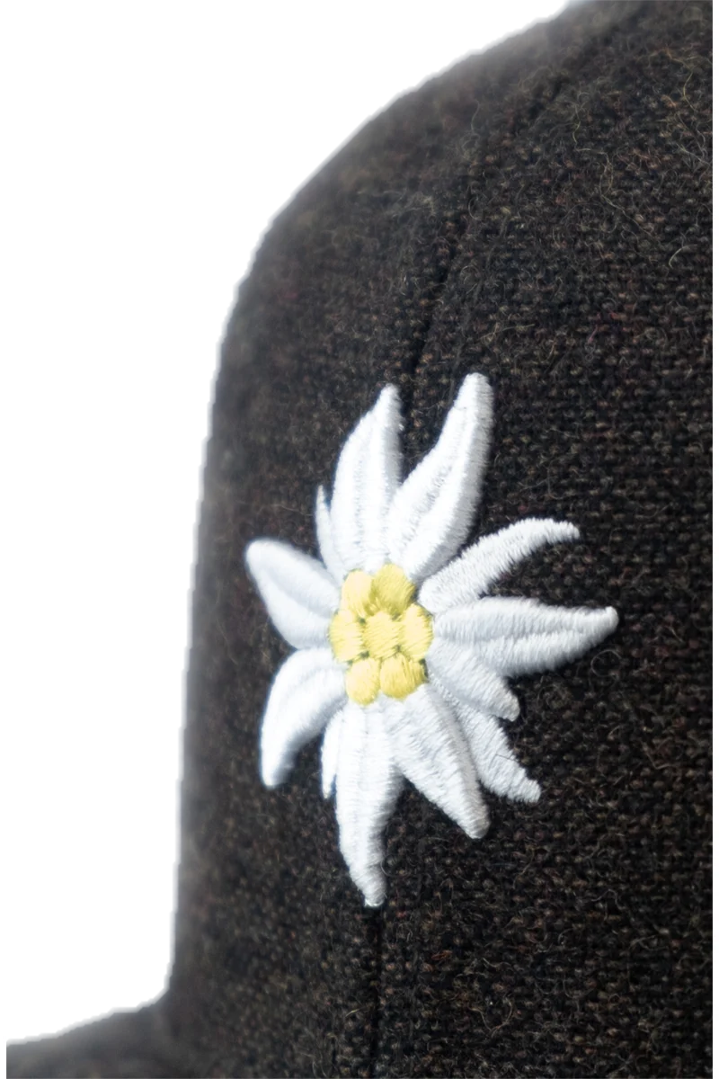 Edelweiß-Cap Flanell Snapback