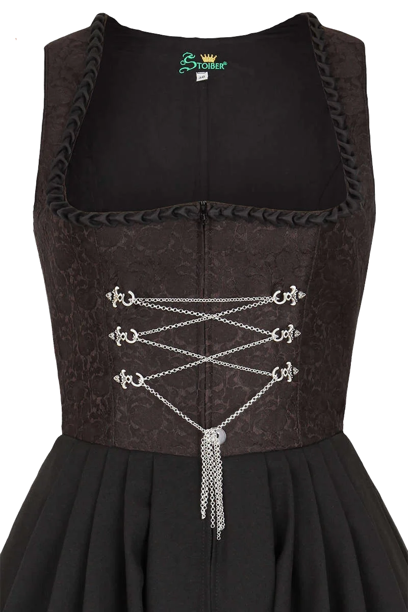 Dirndl lang ohne Schürze festlich