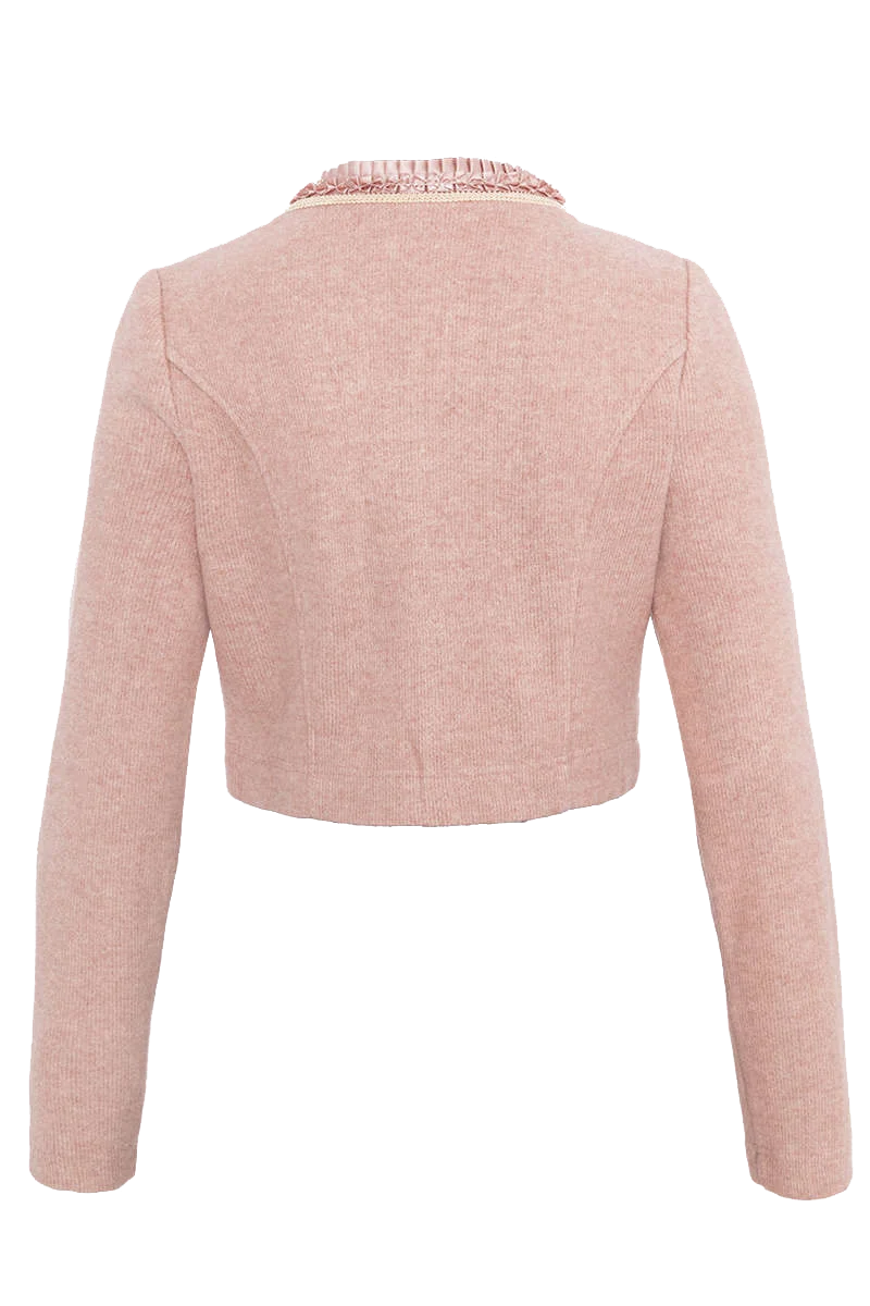 Kurze Dirndljacke altrosa