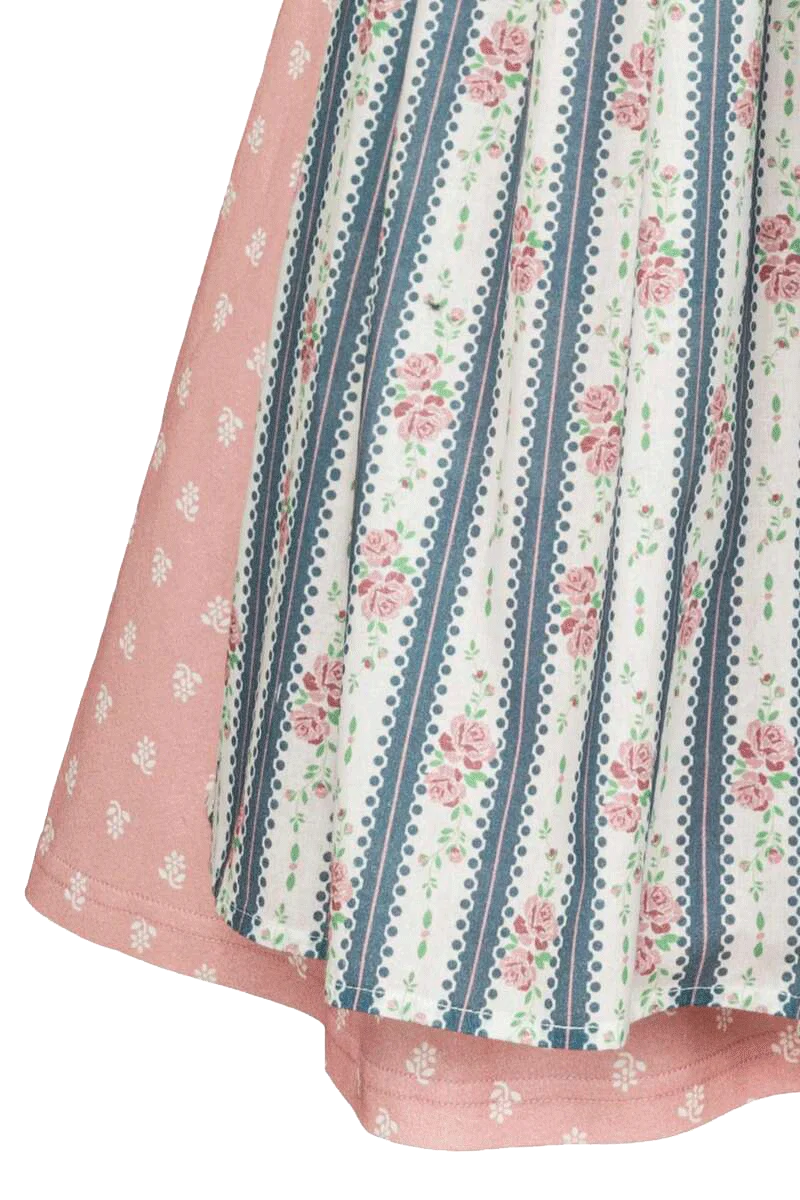 Dirndlbaumwollkleid Midi