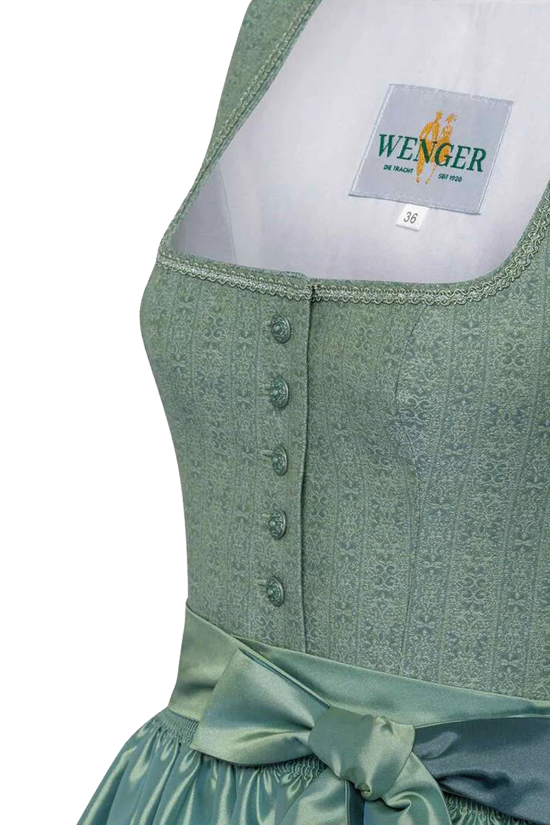 Dirndl lang unifarben