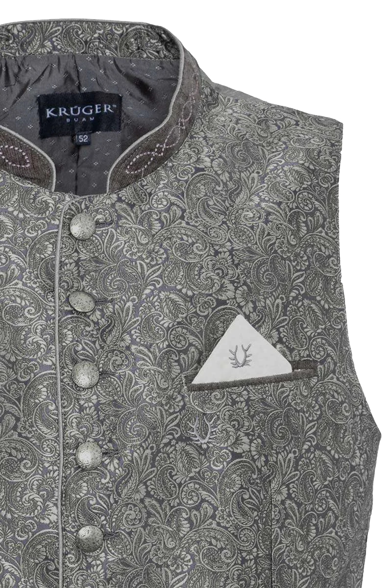 Herren Weste mit Paisleymuster