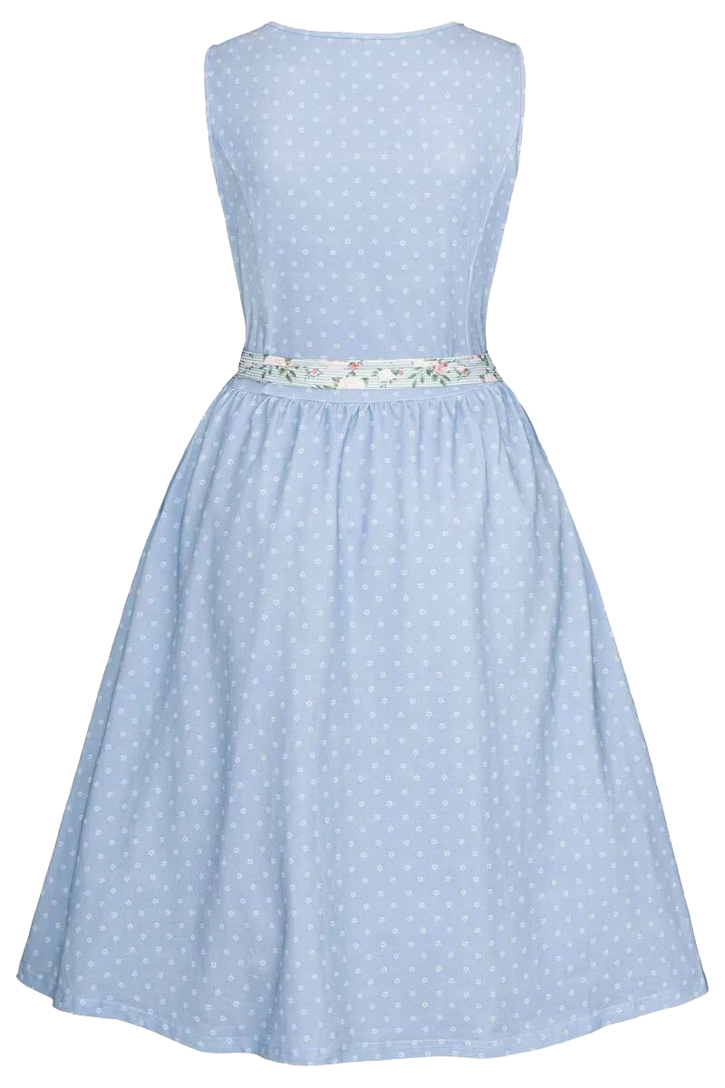 Dirndlbaumwollkleid midi