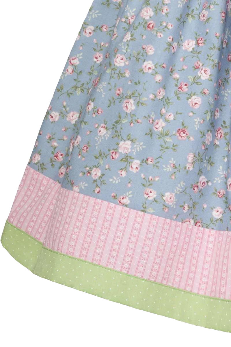 Trachtenrock mit Blumenprint