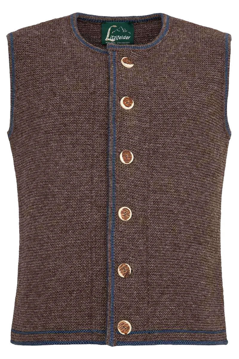 Herren Trachten-Strickweste