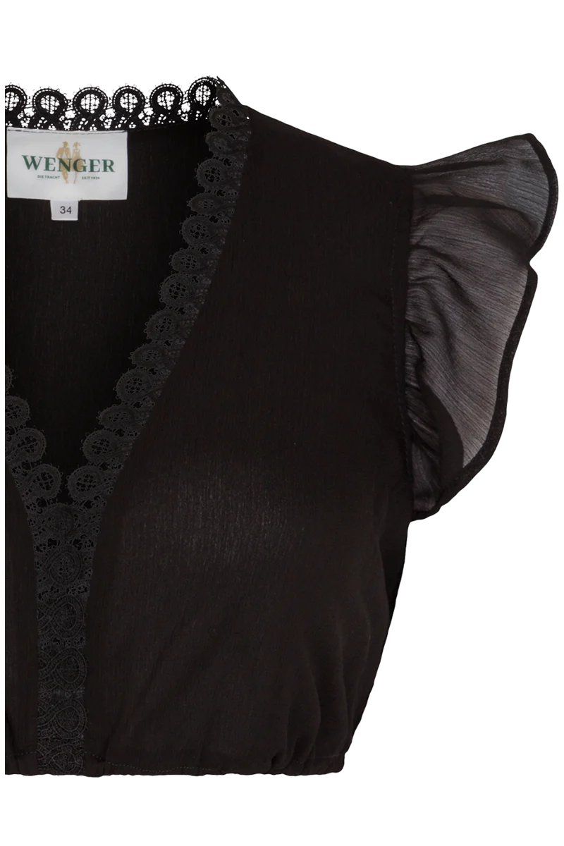 Dirndlbluse mit Flügelarm