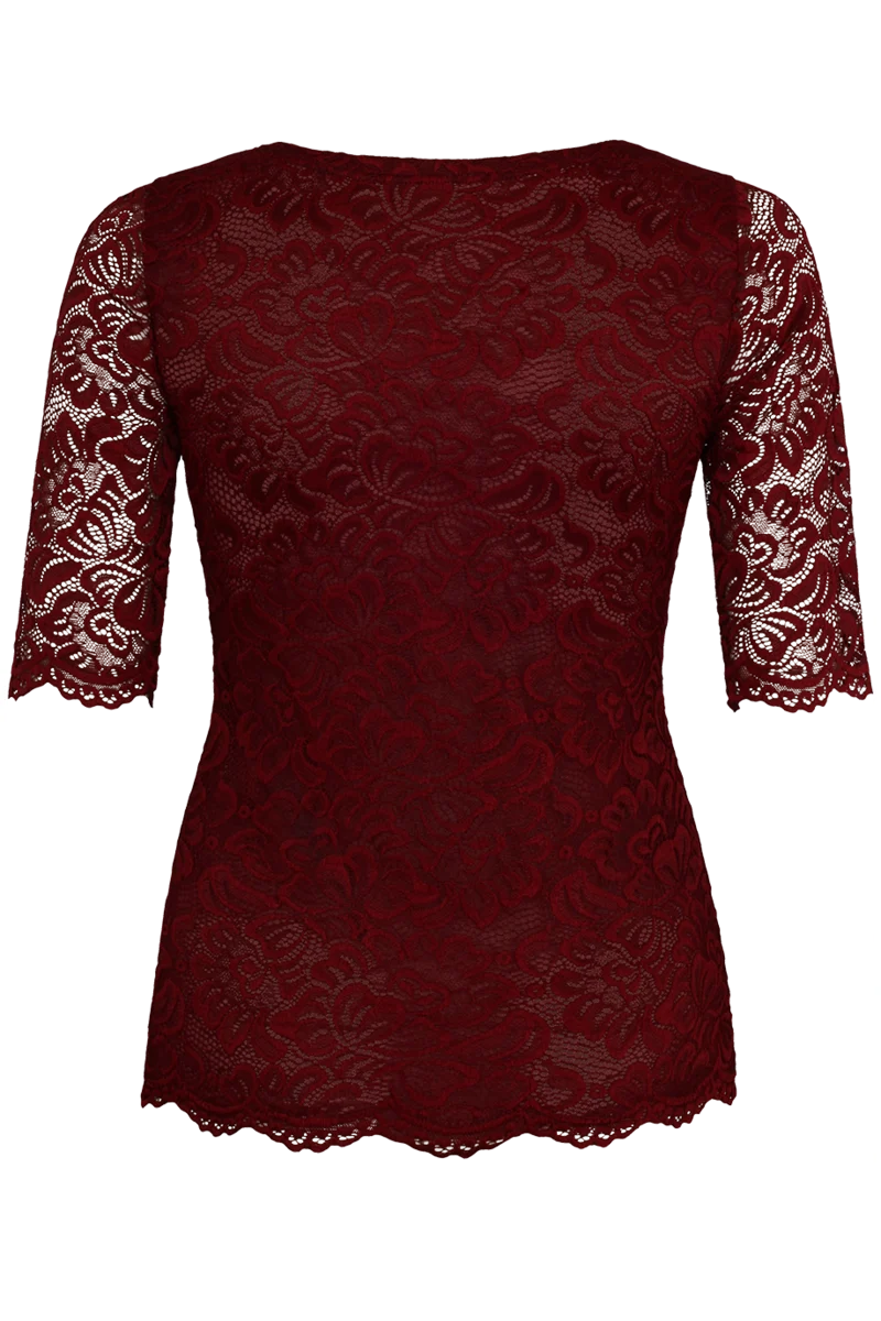 Damen Trachtenshirt aus Spitze