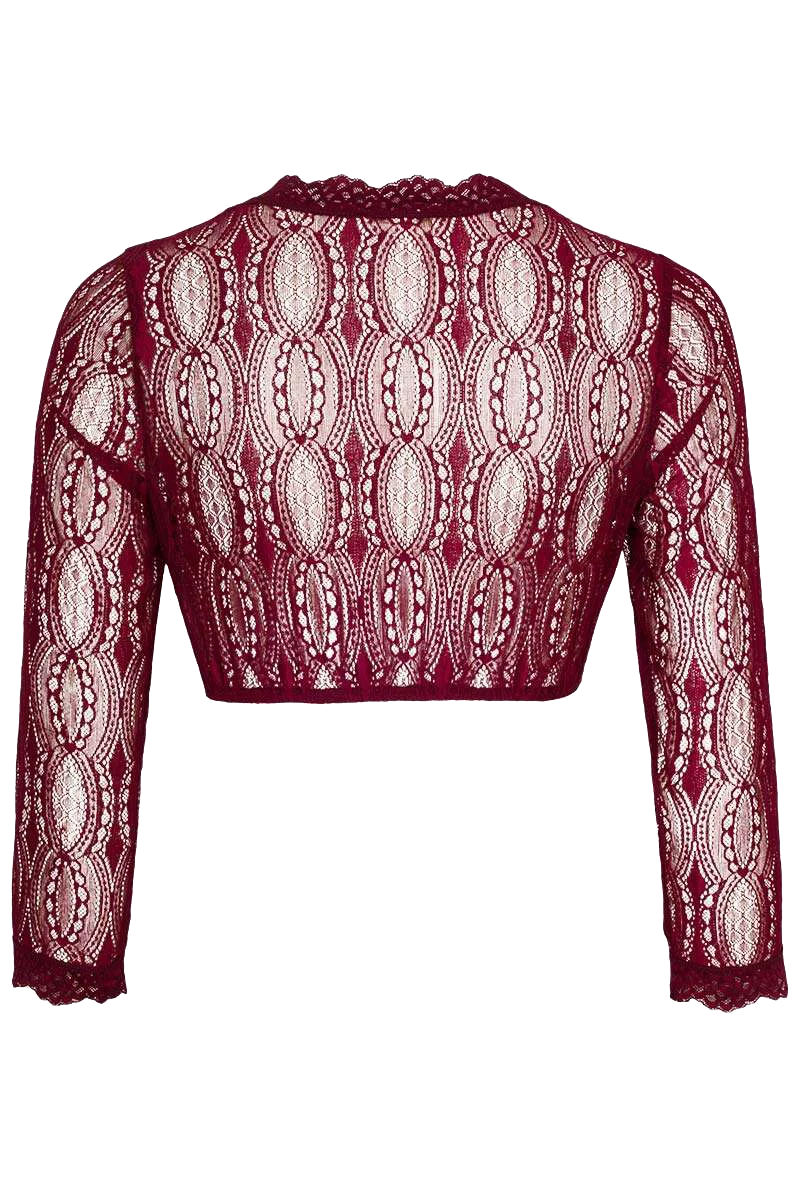 Dirndlbluse mit 3/4-Ärmeln