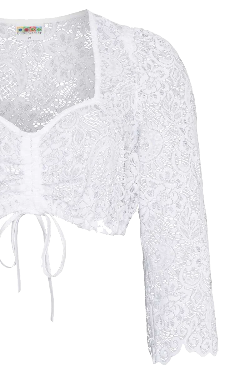 Dirndlbluse Spitze