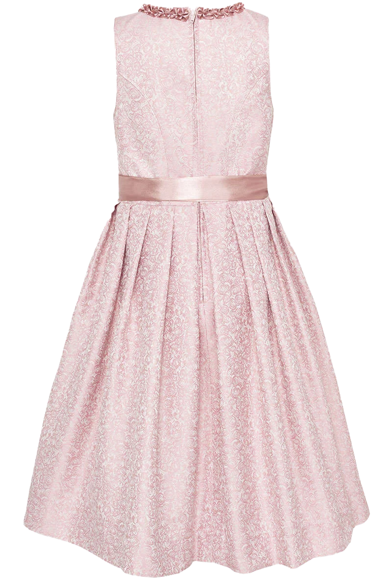 Kinderdirndl mit Spitzenschürze