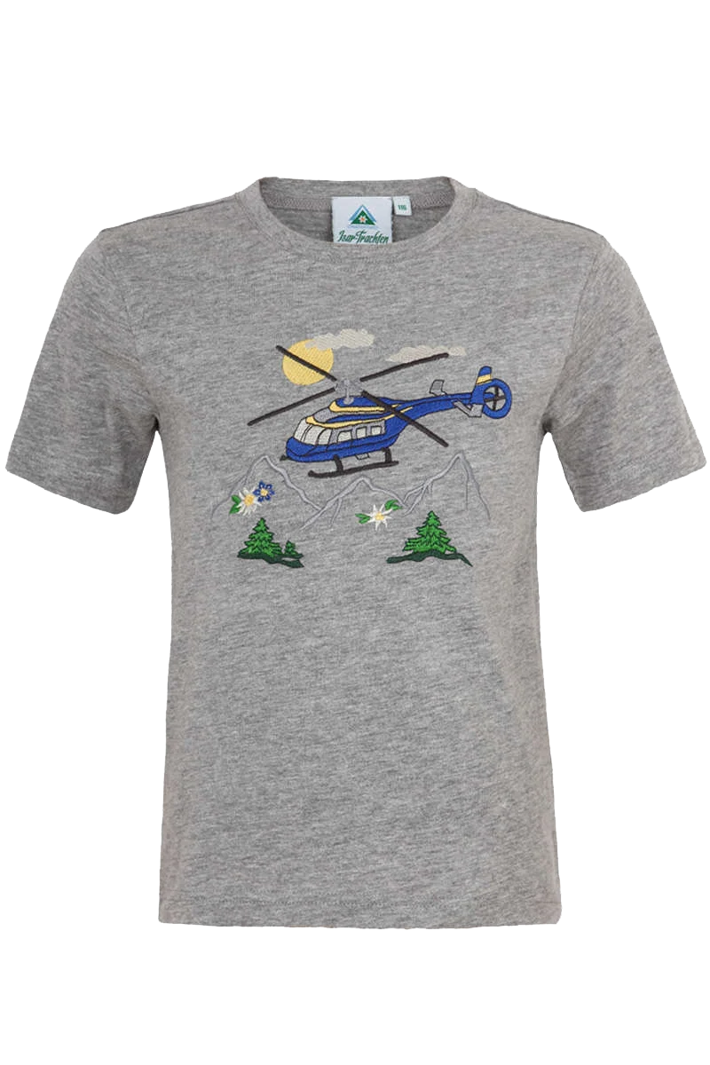 Kinder T-Shirt 'Hubschrauber'