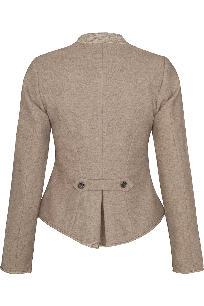Damen Trachtenjacke kurz mit Schößchen
