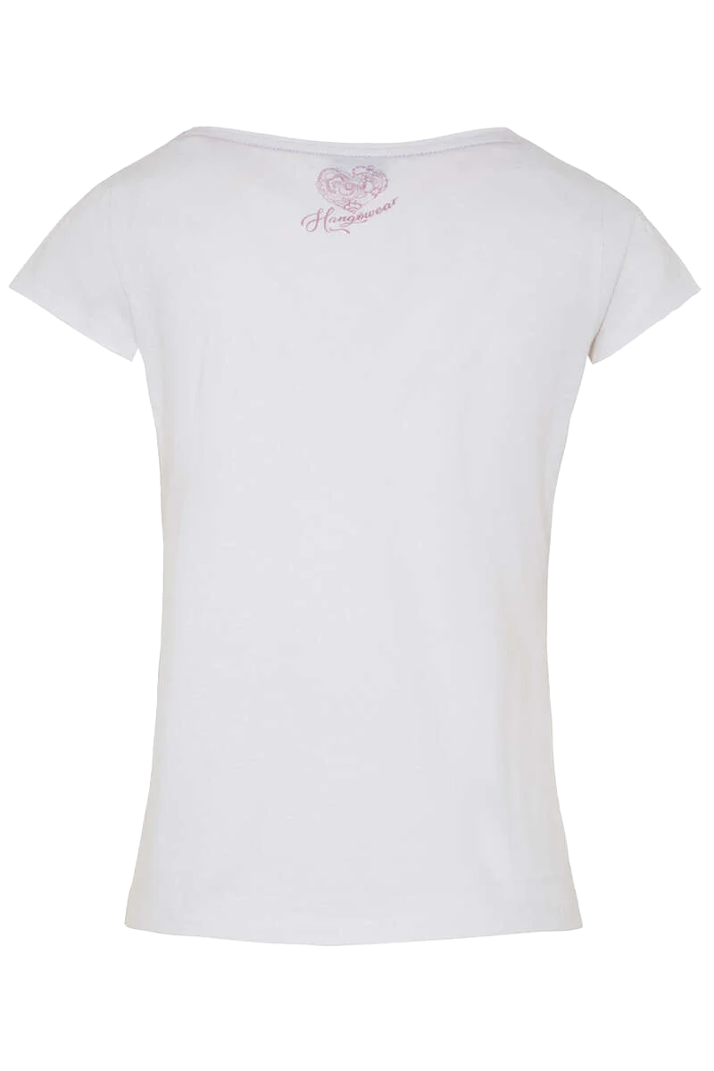 Damen T-Shirt mit Edelweiß