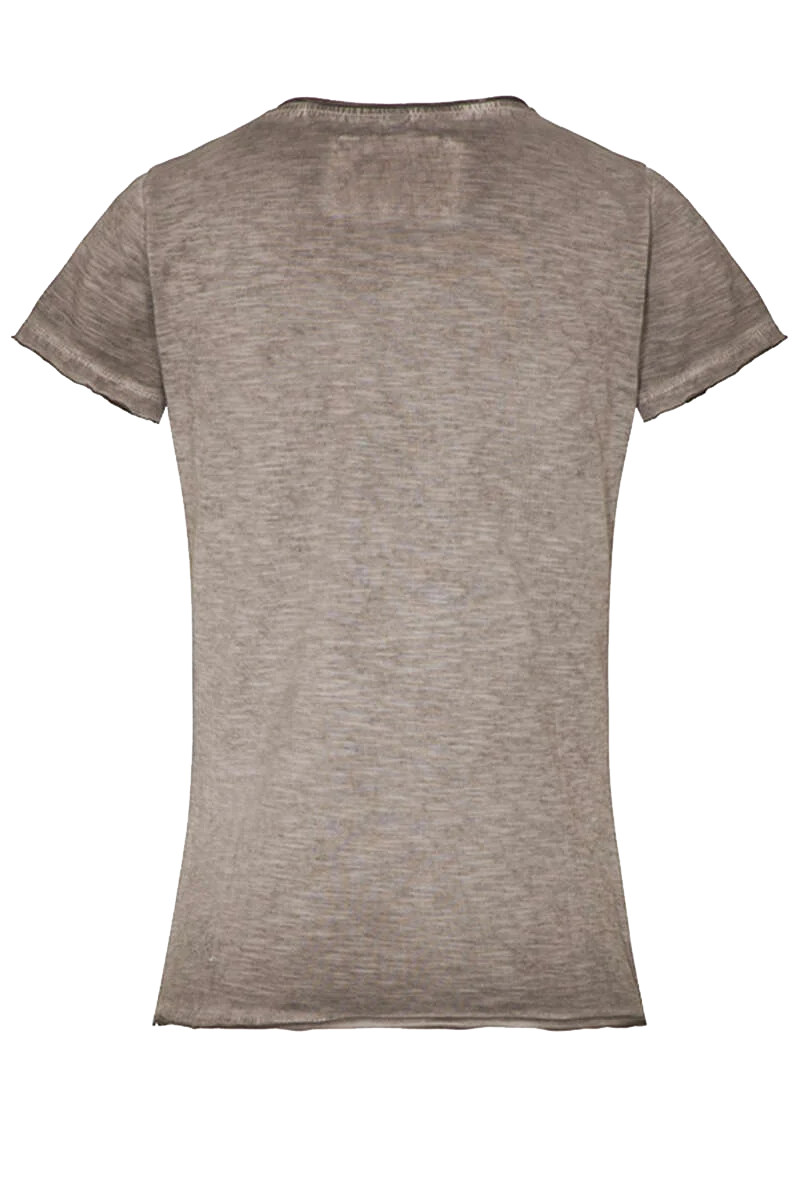 Damen T-Shirt Hirsch mit Pailletten
