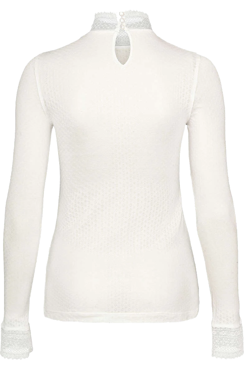 Damen Trachten-Longshirt mit Spitze