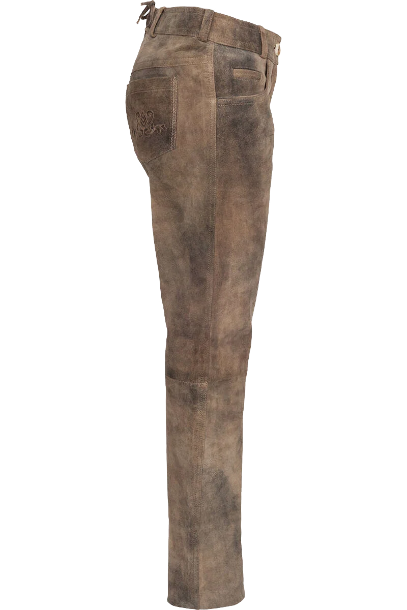 Damen Trachten Lederhose lang