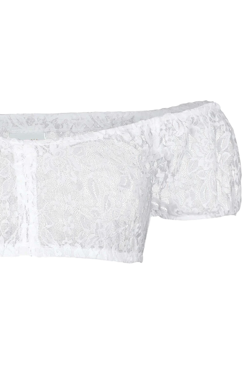 Dirndl Carmenbluse aus Spitze