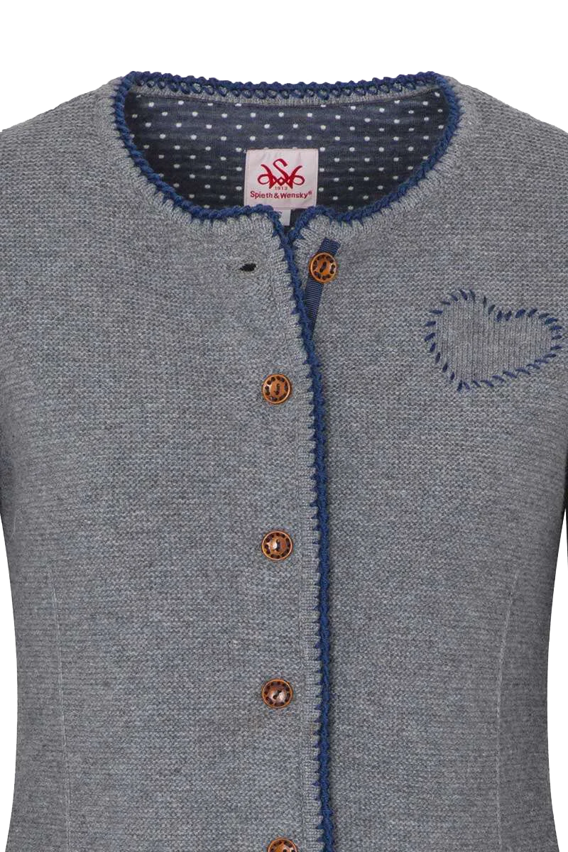 Damen Strickjacke lang