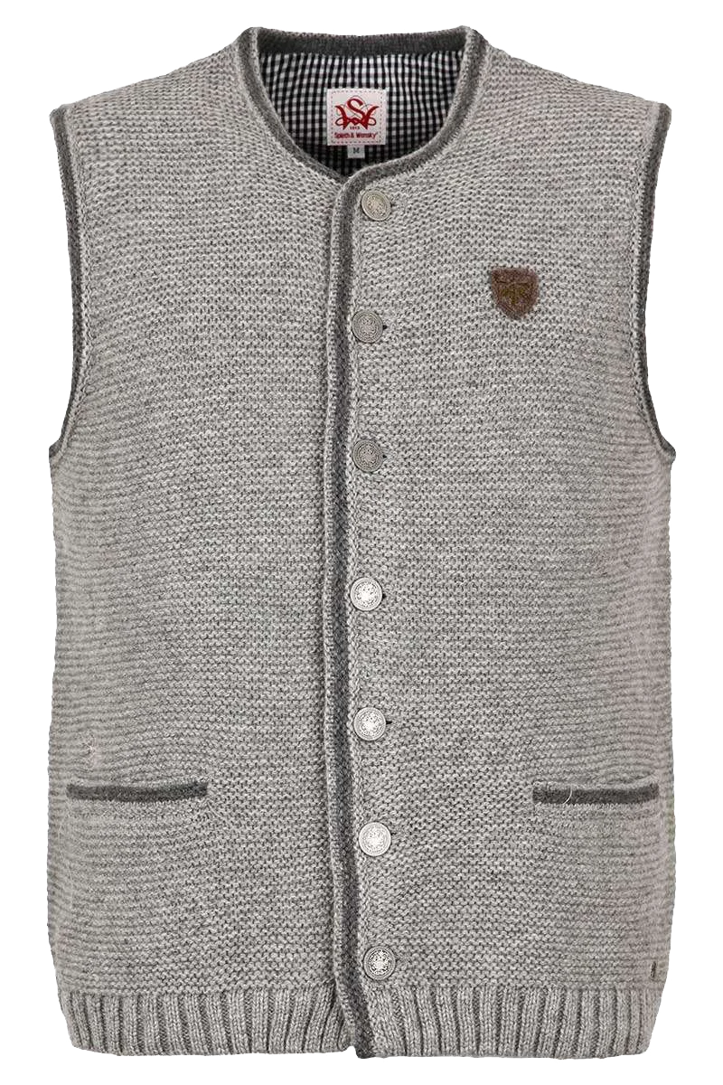 Herren Strick-Weste