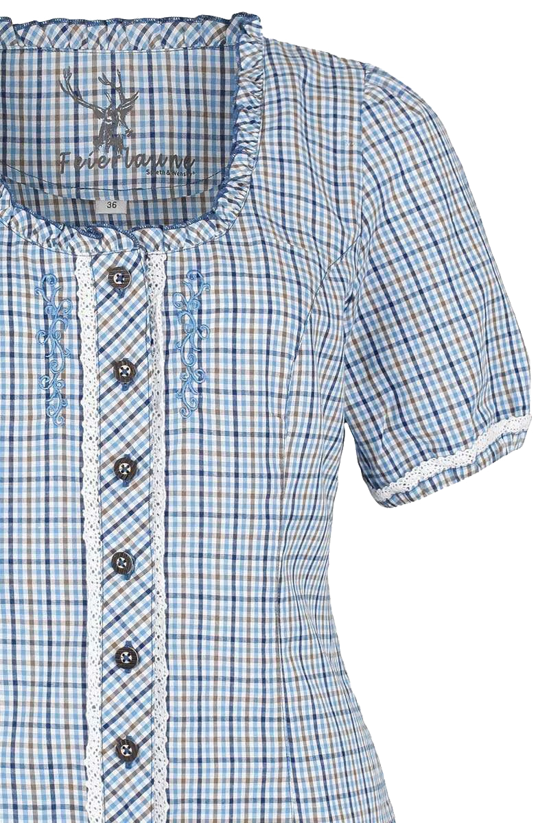 Damen Bluse kurzarm